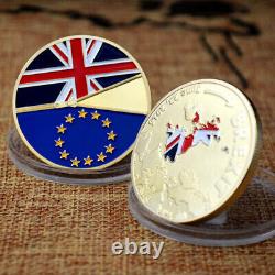 100PCS Independence UK Brexit EU Referendum Commemorative Coin June 23 2016 Gift