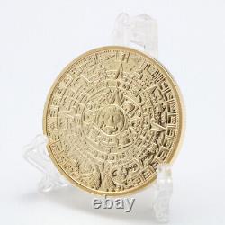 100PCS Mexico Mayan Prophecy Calendar Commemorative Antique Challenge Coin