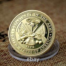 100PCS Military Commemorative Challenge Coin USA Army 1st Infantry Division Gift