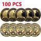 100pc Thank You For Making A Difference Gold Plated Commemorative Challenge Coin