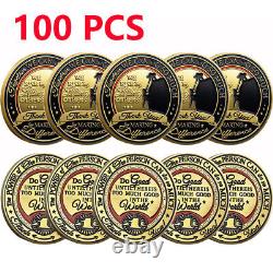 100PC Thank You For Making A Difference Gold Plated Commemorative Challenge Coin