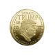100pc Gold 45th President Donald Trump Plated Flag Commemorative Coins Maga King