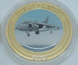 100 Years of Flight 1903-2003 Gold plated medallion coins- Set of 8 coins