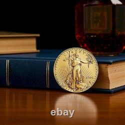 10PCS 2025 American Gold Eagle 1/10th oz Bullion Coin Commemorative Coin Sealed