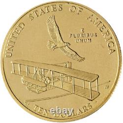 $10 US Mint Commemorative Gold Coin (Random Year, Varied Condition)