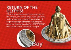 10 oz. Pure Silver Gold-Plated Coin Superman The Last Son of Krypton