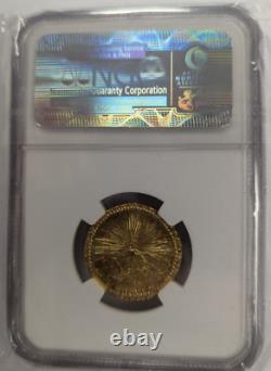 1787 Commemorative Ephraim Brasher GOLD Half Doubloon Struck in 2011 NGC GEM BU