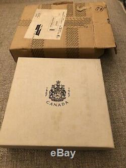 1867/1967 Centennial Royal Canadian Mint Gold Coin Set With Box & Gold Coin