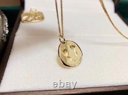 18k Gold birth commemorative coin Private customized greetings foot hand pendant