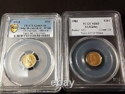 1903 Commemorative Gold Dollar Two-Coin Set Jefferson and McKinley PCGS