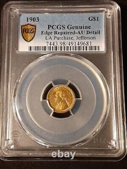 1903 Commemorative Gold Dollar Two-Coin Set Jefferson and McKinley PCGS