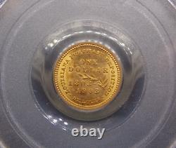 1903 Commemorative MCKINLEY Gold One Dollar $1 PCGS MS63 #691 Old Green OGH