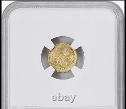 1903 Louisiana Purchase Exposition Gold Dollar. Jefferson Portrait. MS-63 NGC