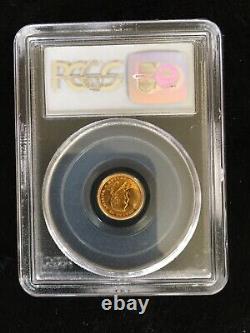 1904 $1 Dollar Lewis and Clark Commemorative PCGS MS 64 Gold Commemorative Coin