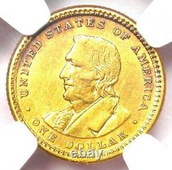 1905 Lewis & Clark Gold Dollar G$1 Certified NGC AU Detail Rare Coin