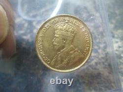 1912 Canada 5 Dollar Gold In Uncirculated Condition