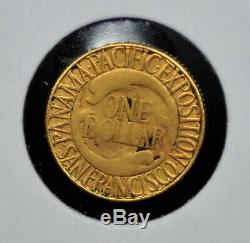 1915-S Panama-Pacific $1 Gold Commemorative Coin 089DUD
