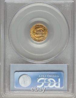 1915-S Panama-Pacific Gold Commemorative Dollar PCGS MS62 Great Luster $1