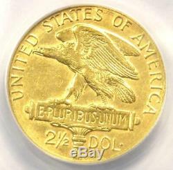 1915-S Panama Pacific Gold Quarter Eagle ($2.50 Coin) Certified ANACS AU53