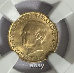 1916 Gold Mckinley $1 NGC MS66. Very scarce Gem commemorative gold