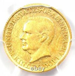 1916 McKinley Commemorative Gold Dollar Coin G$1 Certified PCGS AU50