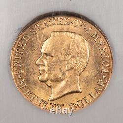 1917 G$1 McKinley Gold Commemorative Dollar PL Fields NGC MS 62 SKU-G3598
