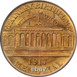 1917 McKinley Commemorative Gold $1 PCGS MS62 Nice Eye Appeal Nice Strike 1917 McKinley Commemorative Gold $1 PCGS MS62 Nice Eye Appeal Nice Strike