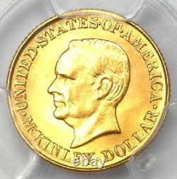 1917 McKinley Commemorative Gold Dollar G$1 PCGS Uncirculated Detail (UNC MS)