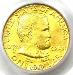 1922 Grant Gold Dollar G$1 Coin Certified PCGS MS63 (BU UNC) $1,250 Value