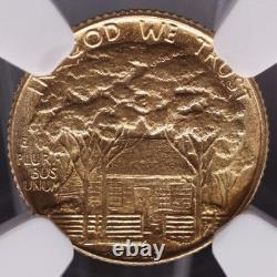 1922 US Ulysses S. Grant Gold Commemorative G$1 NGC MS67 Certified Gold Dollar