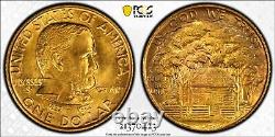 1922 With Star Grant Memorial Commemorative Gold Dollar PCGS MS-66