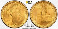 1926 $2.50 Sesquicentennial Gold Quarter Eagle Commemorative PCGS MS63