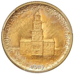 1926 $2.50 Sesquicentennial PCGS MS65 Classic Gold Commemorative