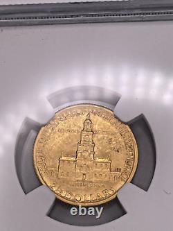 1926 $2.5 Gold American Sesquicentennial Gold Coin Ngc Uncirculated