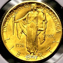 1926 American Sesquicentennial $2.50 Commemorative Gold Coin BU RC948