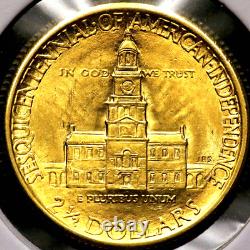 1926 American Sesquicentennial $2.50 Commemorative Gold Coin BU RC948