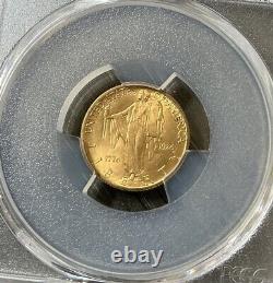 1926 Gold $2.50 America Sesquicentennial MS64 PCGS Coin