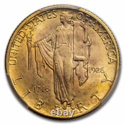 1926 Gold $2.50 America Sesquicentennial MS-64 PCGS