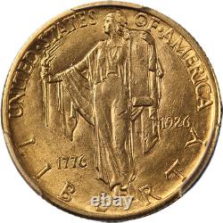 1926 Sesqui Commemorative Gold $2.50 PCGS MS62 Nice Eye Appeal Nice Strike