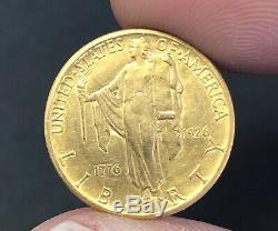 1926 Sesquicentennial $21/2 Commemorative GOLD COIN Highly Lustrous CHOICE AU-BU