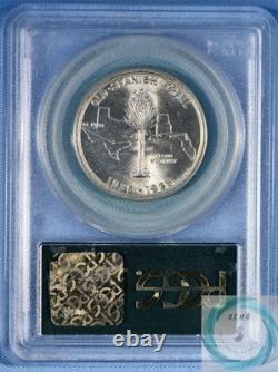 1935 Spanish Trail 50c Commemorative PCGS MS65 Brushed Gold Beauty