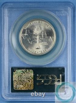 1935 Spanish Trail 50c Commemorative PCGS MS65 Brushed Gold Beauty