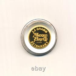 1956 Hungarian Revolution, 5.6 grams. 999- BULLION GOLD. Commemorative Issue