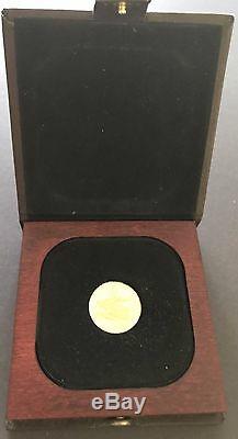 1976 CANADA $100 GOLD PROOF Montreal Olympics commemorative coin withoriginal case
