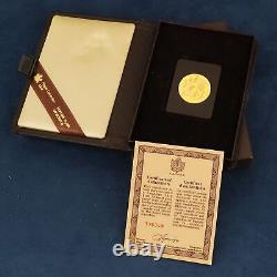 1979 $20 Canada Proof 22kt Gold Commemorative Coin in OGP Free Shipping USA