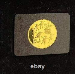1979 Canada $100 1/2 Oz Gold Proof Coin with Presentation Case & COA