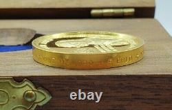 1979 Whitley Mint John Paul Jones Commemorative 1 Oz Gold 24k Coin -1k mint Rare