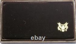 1980-1984 AMERICAN ARTS COMMEMORATIVES 5 GOLD COINS 1 OUNCE EACH withORIGINAL CASE