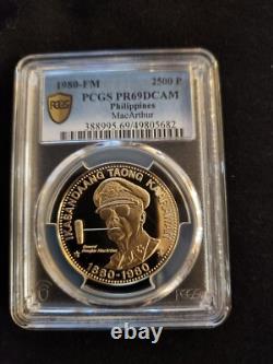 1980 Douglas McArthur Commemorative Gold Coin PCGS PR69 DCAM