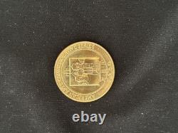 1980 Grant Wood American Arts Gold Medallion 1 Oz. COMMEMORATIVE GOLD MEDAL